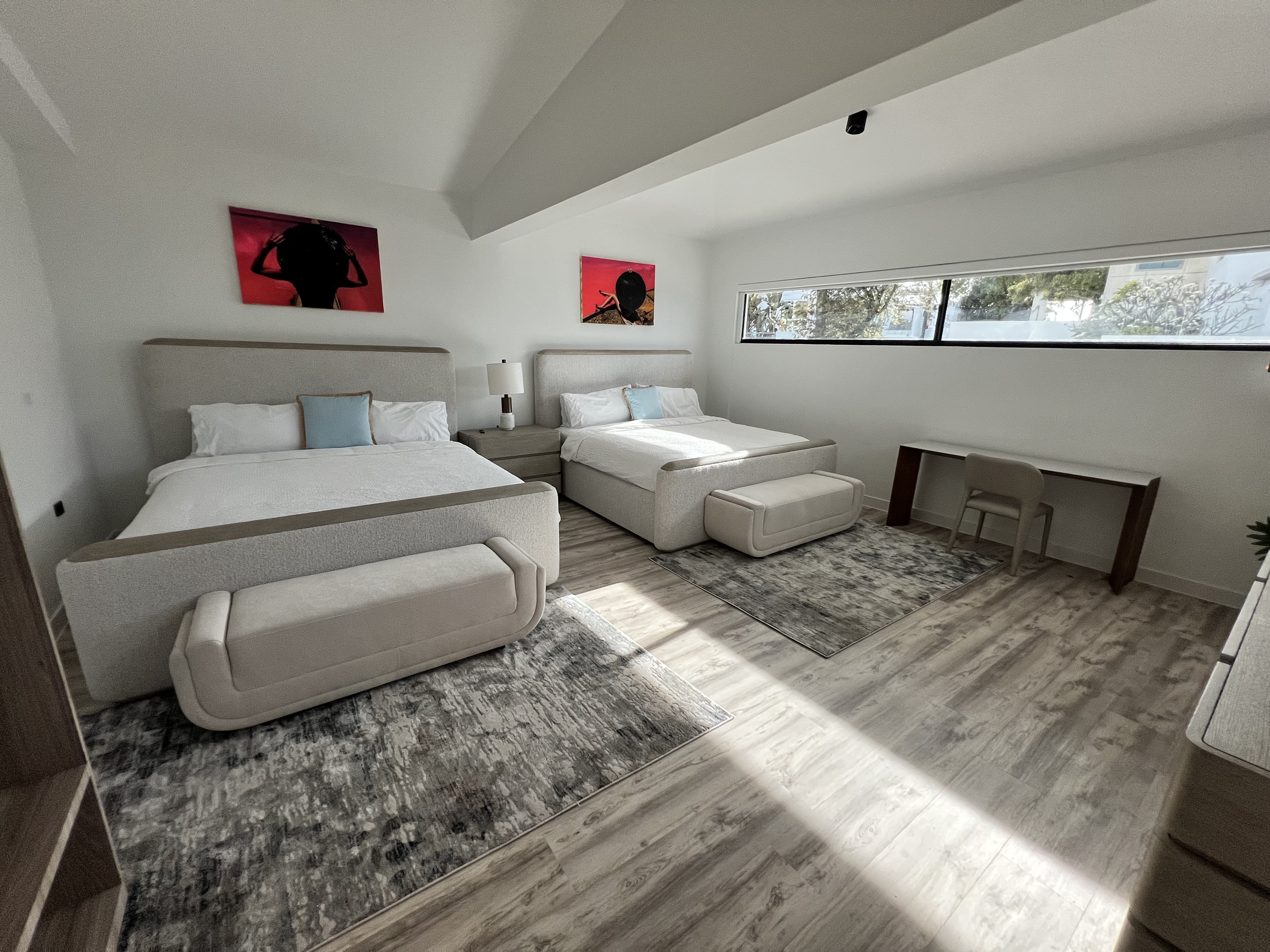 Twin double bedroom